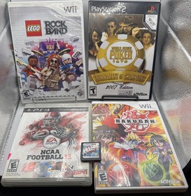 Video Game Lot Playstation Xbox Nintendo Untested