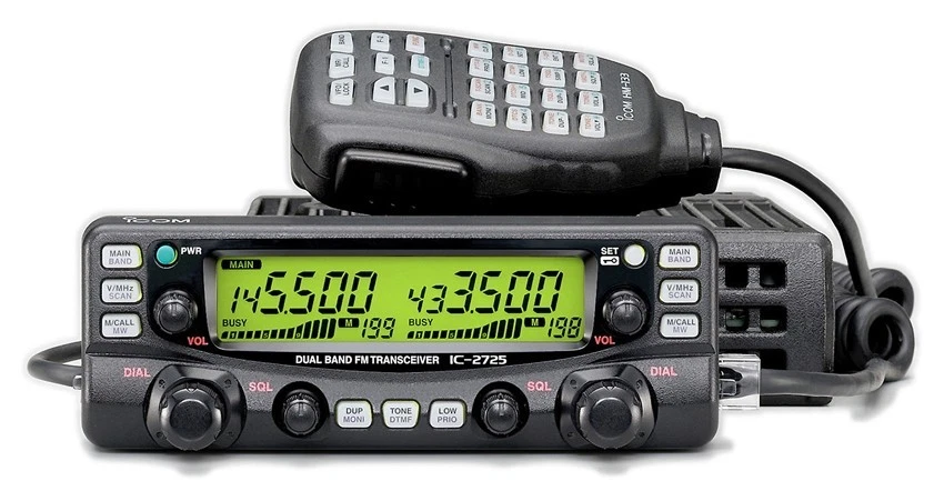 ICOM IC-2725E 2725E DUAL BAND FM TRANSCEIVER SERVICE REPAIR & USER MANUAL - Image 1 of 1