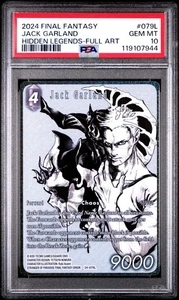 Final Fantasy Hidden Legends #079L Jack Garland PSA 10 Full Art Foil - Picture 1 of 5