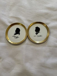 Vintage 1971 Furstenberg Composers (2) Collector Plates West Germany - Picture 1 of 8