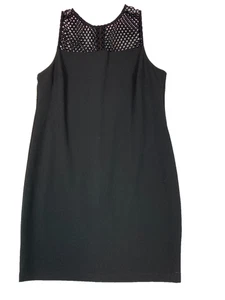 B Darlin Pencil Dress Womens Size 18W Black Stretch Goth Cocktail Classic - Picture 1 of 11