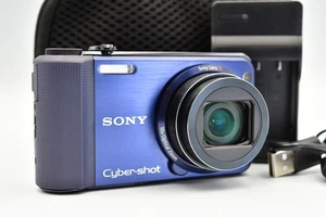 ⏯️[Near Mint] Sony Cyber-shot DSC-HX7V Compact Digital Camera Blue Japanese Only - Picture 1 of 18