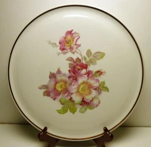 SCHUMANN ARZBERG BAVARIA GERMANY LARGE PLATTER SZ-12 3/8"d WILD ROSE PATTERN - Picture 1 of 1