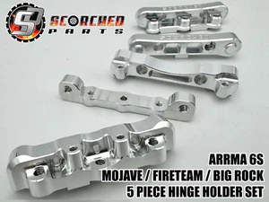 Full 5pc Hinge Pin Holder set - for Arrma Mojave/Big Rock 1/7 /Fireteam - Picture 1 of 7