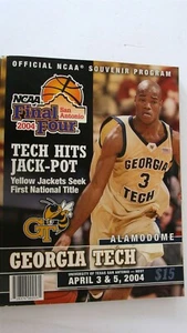 2004 Georgia Tech Souvenir Program NCAA Final Four April 3, 4th - Picture 1 of 3