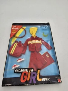 Vintage Mattel Barbie Generation Girl Tori Gear Fashion Chillin' Sweatsuit New  - Picture 1 of 4
