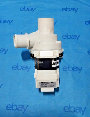 正品原始设备制造商 GE 洗衣机排水泵 PN # DP040-064 228C2389P001 免运费 — 第 1/3 张图片