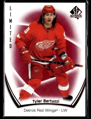 2021-22 Sp Authentic limited red Tyler Bertuzzi #26 H4R2H - Image 1 of 2