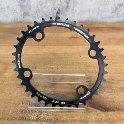 New Takeoff! Rotor Q-Ring 36t 110 BCD 4-Bolt 1x Bike Chainring 38g - Image 1 of 2