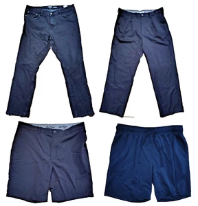 Men's 36/38 Pants Bundle Lot of 4 Dress Jeans Shorts Size Large Barely Used - Picture 1 of 9