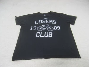 The Losers Club Shirt Erwachsene XL schwarz 1989 Rundhals Grafikdruck IT Horrorfilm - Bild 1 von 10