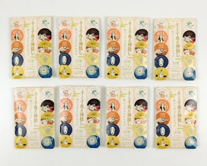 Studio Ghibli Spirited Away Tin Badges Collection of Eight (8) Units - Picture 1 of 5