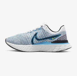 Nike React Infinity Run Flyknit 3 Hombre Entrenadores Nuevo PVP £160.00 La caja no tiene tapa - Imagen 1 de 8