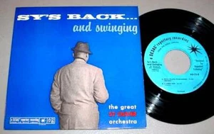 SY OLIVER 45 RPM EP - Sy's Back and Swinging - Imagen 1 de 1