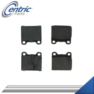 CONJUNTO DE PASTILHAS DE FREIO TRASEIRAS SEMI-METÁLICAS ESQUERDA E DIREITA PARA 1986-1987 MASERATI 425 - Imagem 1 de 4