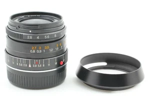 【Exce+3 con Capucha】 Montaje Minolta M-Rokkor 28mm f2.8 Leica M Para CL CLE de Japón - Imagen 1 de 9