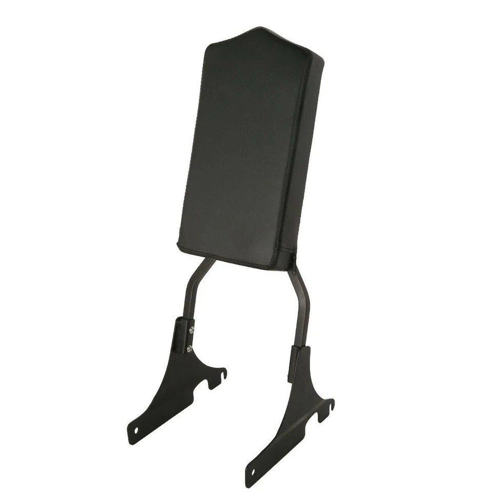 Respaldo barra Sissy negro apto para Harley Softail Custom FXSTC 1984-1999 1998 1997 Foto 1 de 4