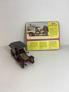 Matchbox MoY Y-7 1912 Rolls-Royce, unbespielt, silber/gold/rot - Bild 1 von 5