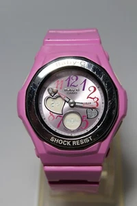 CASIO vintage BGA-101 Pink Analog Digital Baby-G - Picture 1 of 6