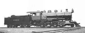 B&MR 2-8-0 Class D-4 3316 - Picture 1 of 1