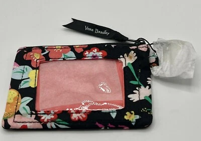 Novo com etiquetas Vera Bradley NOVO estojo de identificação com zíper iluminado em torção tangerina - Imagem 1 de 4