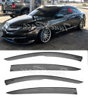 Tape On Visors For 13-Up Acura Ilx Jdm Mugen Style Side Vent Window Rain Guards