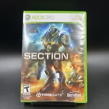 Section 8 (Microsoft Xbox 360, 2009) Complete Game Manual And Patch