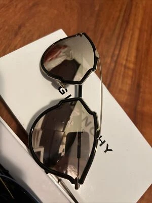 Gafas de sol Dior DIORSOREALRISE 02M2 SQ negras/doradas/marrones grises espejadas nuevas Foto 1 de 4