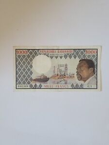 GABON, 1000 Francs ND (1974,1978), Pick#3