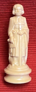 Vintage 1959 LOWE Renaissance Chess Chessmen WHITE BISHOP ONLY BUY IT NOW - Picture 1 of 2