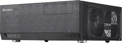 SilverStone GD09B Technology Grandia Series Aluminum HTPC Computer Case - Image 1 of 4