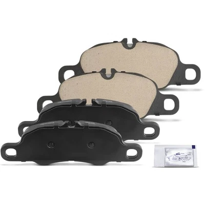 4x Pastillas de freno delanteras de cerámica para Porsche Boxster 2013-2016 911 2009-2016 Cayman Foto 1 de 4