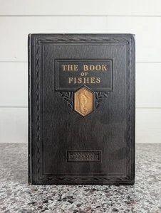 The Book of Fishes 1924 Nat Geo Society HC 134 Illus Game & Food Fish Guide - Imagen 1 de 8