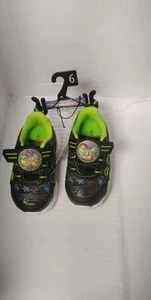 Teenage Mutant Ninja Turtles Sneakers Light Up Shoes Toddler sz 6 - All Tags! - Picture 1 of 4