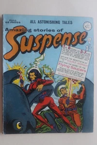 Amazing Stories of Suspense Comic 1968 No 66 Return of Dr Fang Alan Class UK - Picture 1 of 2
