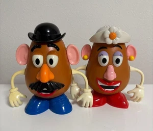 Tokyo Disney Resort Toy Story Mr. & Mrs. Potato Head Candy Case Set of 2 14cm Ja - Picture 1 of 4