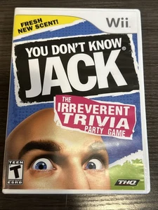 You Don't Know Jack The Irreverent Trivia Party Game par Nintendo Wii 2010 CIB - Photo 1/7