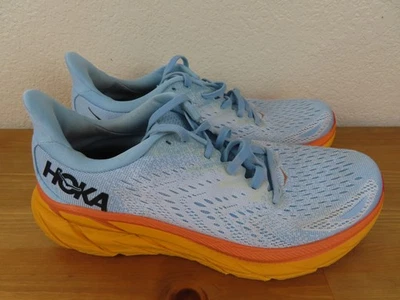Zapatillas deportivas acolchadas Hoka Clifton 8 para mujer talla 9,5 B para correr en carretera Foto 1 de 4