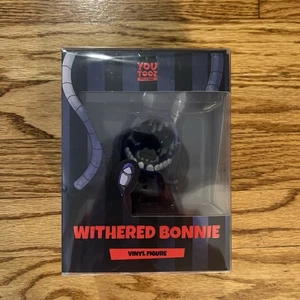 YouTooz Limited Ed WITHERED BONNIE #40 Five Nights at Freddys w/ Protector - Picture 1 of 5