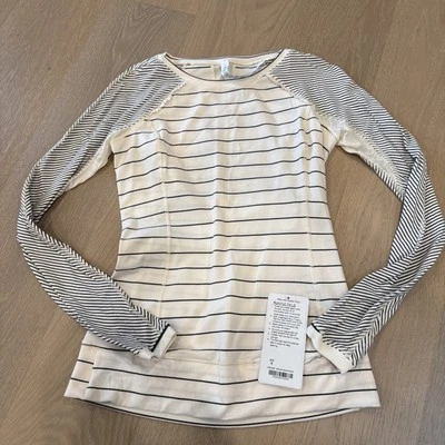 Lululemon Run Full Tilt LS Slalom - Talla 6 - Nuevo con etiquetas Foto 1 de 4