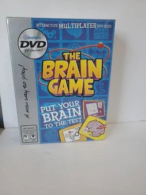 The Brain Game - DVD Game by Imagination - BRAND NEW! Interactive Multiplayer - Image 1 of 2