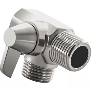 Universal 2-Way Diverter Valve in Brushed Nickel - Effortless Shower Transitions - Picture 1 of 1