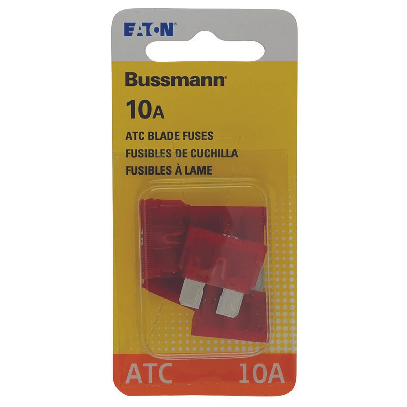 Bussmann Cooper Bp/atc-10 RP 10 Amp Fuse 5 Count