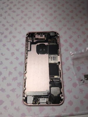 iPhone 6S - Sin LCD - Sin batería - Oro rosa - Para piezas - Bastante seguro que está ladrillo Foto 1 de 4