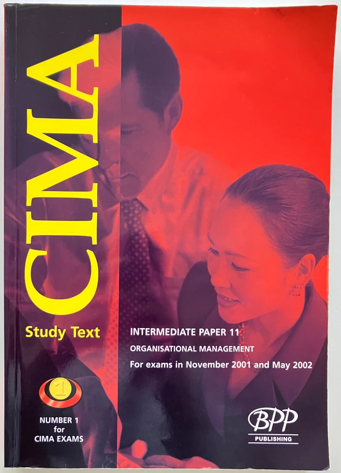 CIMA Study Text | Organisational Management - Image 1 of 4