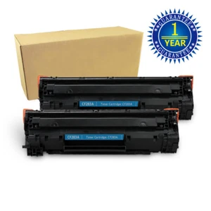Cartucho de tóner negro 2 piezas cf283a para HP 83A LaserJet Pro MFP M127fw M127fn M125 - Imagen 1 de 9