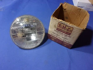 1949-55 Ford Thunderbird Mercury NOS 6v Headlight Bulb No Align Tips AOA-13007-A - Picture 1 of 12
