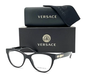 VERSACE VE3304 GB1 Black / Demo Lens 51mm Eyeglasses - Picture 1 of 5