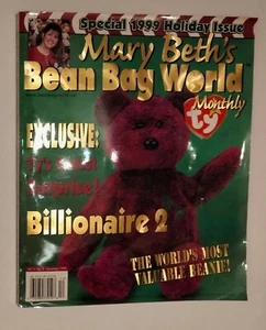 Mary Beth's BEAN BAG WORLD Monthly 2 Vol 3 No 3 December 1999 Billionaire 2 - Picture 1 of 8