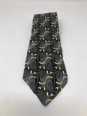 Martin Wong Geometric Tie - Image 1 of 3